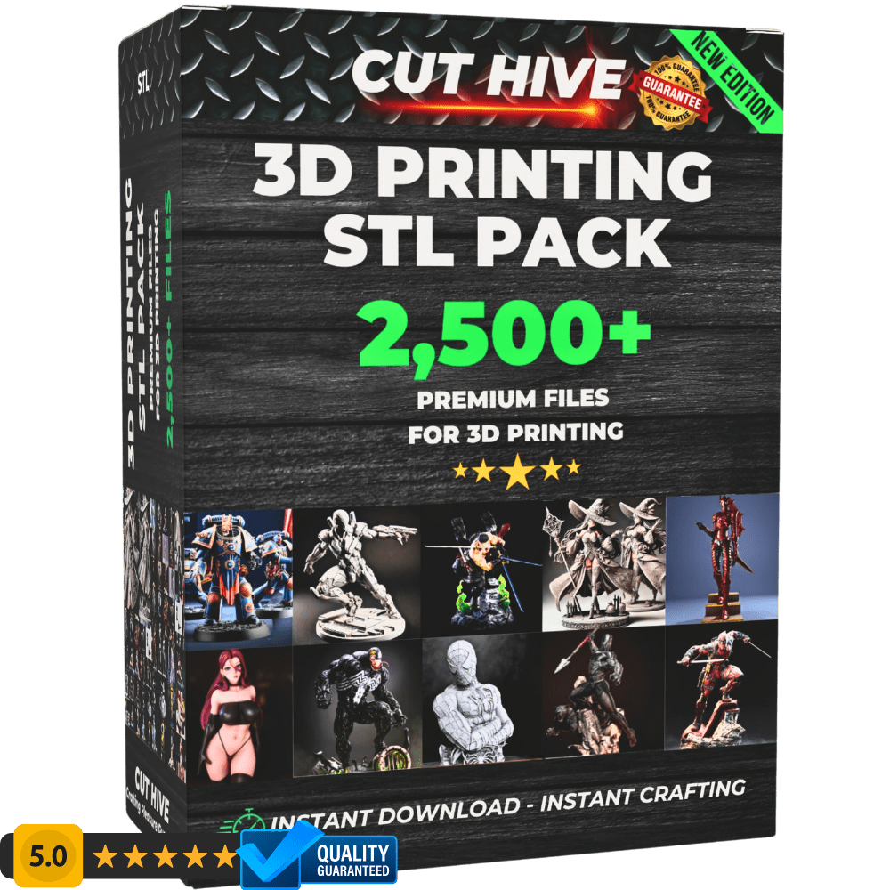 Cut Hive 3D PRINTING STL Bundle - Cut Hive