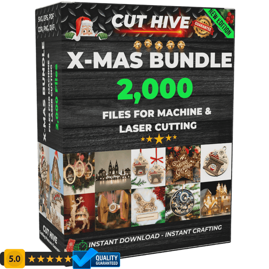 Cut Hive Extra: X - MAS Bundle - 2,000 Files - Cut Hive